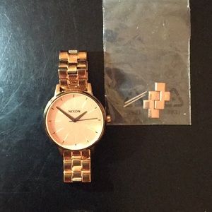 Nixon Kensington stainless steel watch